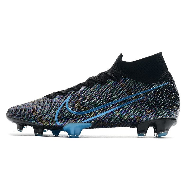 Nike Mercurial Superfly Elite DF FG Wavelength Černá Modrý